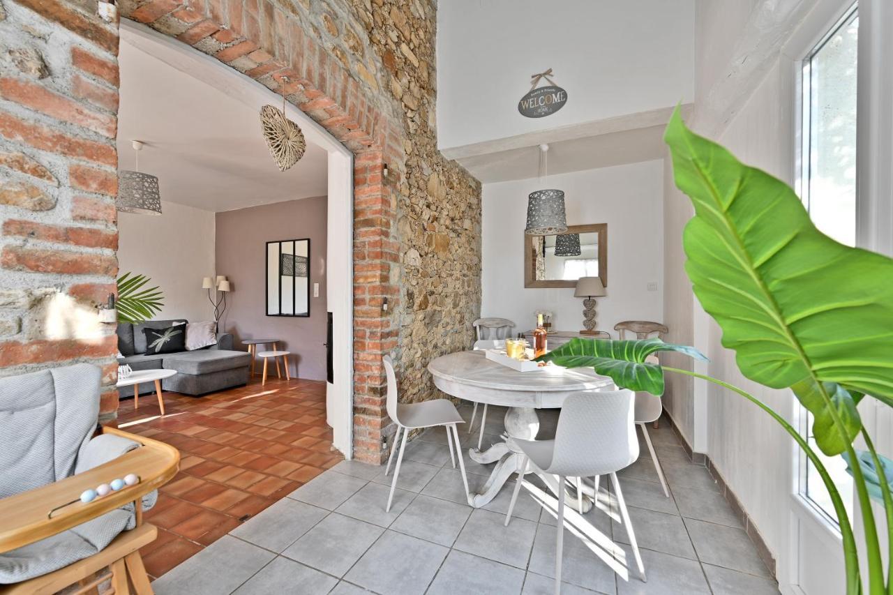 Mas Demoiselle - Charmante Maison 6 Personnes Tornac Exterior foto