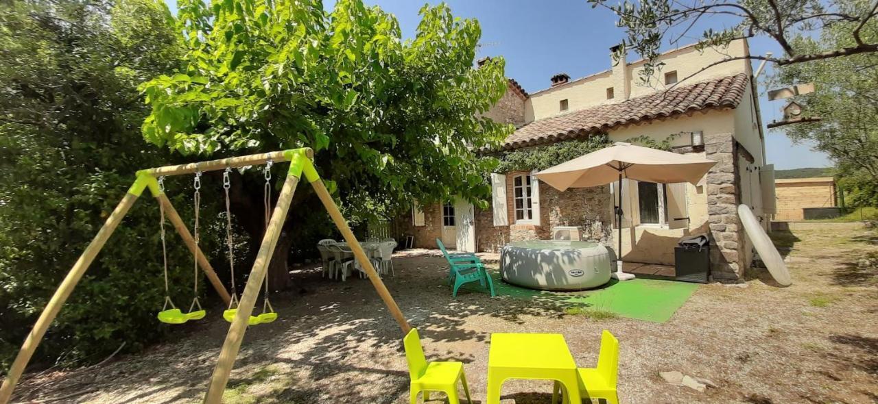 Mas Demoiselle - Charmante Maison 6 Personnes Tornac Exterior foto